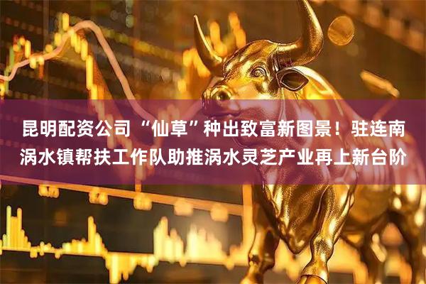 昆明配资公司 “仙草”种出致富新图景！驻连南涡水镇帮扶工作队助推涡水灵芝产业再上新台阶