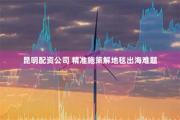 昆明配资公司 精准施策解地毯出海难题